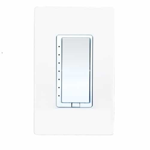 Satco 150W Z-Wave In-Wall Dimmer, White