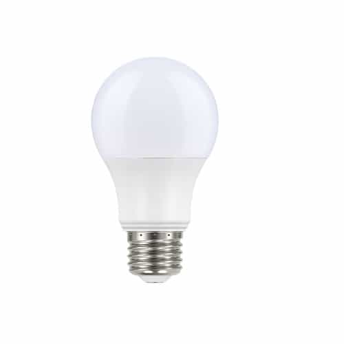 Satco 8W LED A19 Bulb w/ Sensor, E26, 800 lm, 120V, 2700K, White