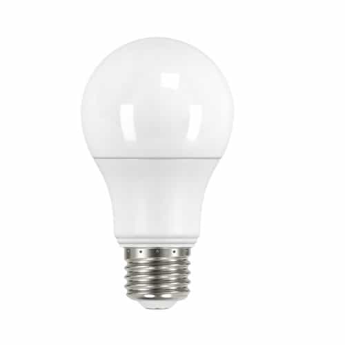 Satco 5W LED A19 Bulb, Dimmable, E26, 450 lm, 120V, 2700K, Frosted