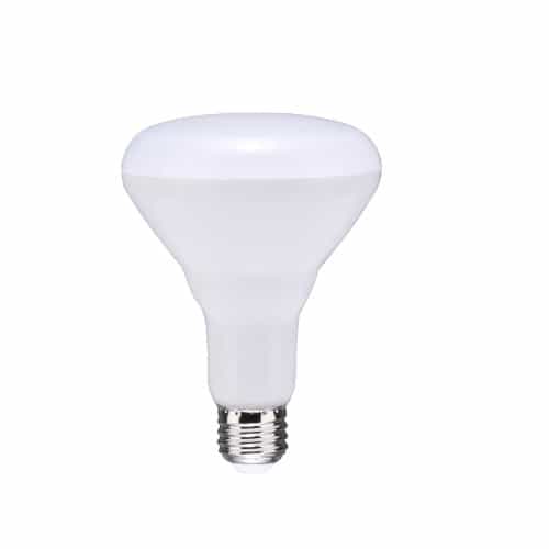 Satco 8.5W LED BR30 Bulb, Dimmable, E26, 700 lm, 120V, 4000K, Frosted