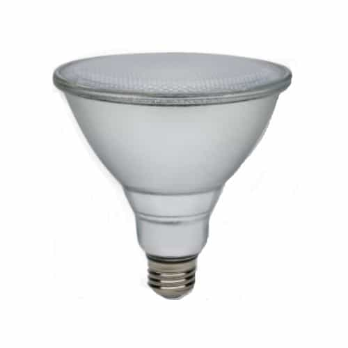 Satco 15W LED PAR38 Bulb, Medium Base, 1200lm, 90CRI, 120V-277V, 4000K, SL