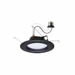 Satco 5/6-in 9W LED Downlight, 800 lm, 120V, Selectable CCT, Bronze