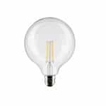8W LED G40 Bulb, Dimmable, E26, 800 lm, 120V, 4000K, Clear