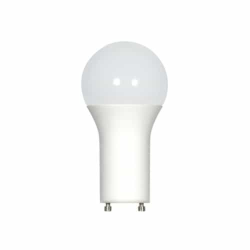 Satco 16.5W LED A19 Bulb, Dimmable, Bi Pin GU24, 1600 lm, 120V, 3000K, White