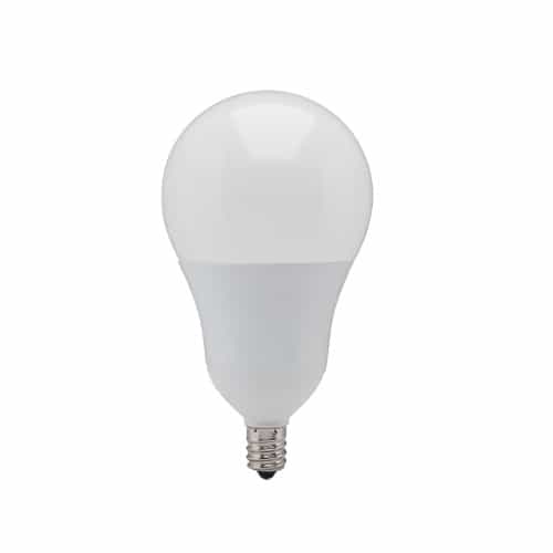 Satco 9.8W LED A19 Bulb, Dimmable, 60W Inc. Retrofit, E12 Base, 800 lm, 2700K, Frosted White