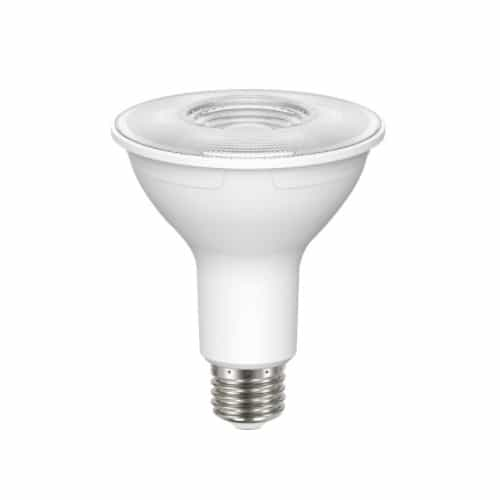 Satco 8.5W LED PAR30L Bulb, Dimmable, E26, 700 lm, 120V, 4000K, White