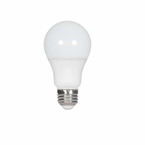 Satco 5.5W LED A19 Bulb, 40W Inc. Retrofit, E26, 450 lm, 3000K