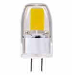 Satco 3W JC LED Light Bulb, G6.35, 3000K