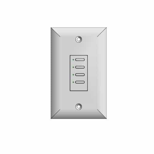 Steinel LV Series Momentary Switch, 4 Button, Ivory