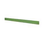 4-ft 400W Mini Architectural Baseboard, 100 Sq Ft, 208V, Moss Green