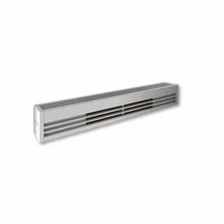 8-ft 2000W Mid-Density Aluminum Baseboard Heater, Up To 250 Sq.Ft, 6825 BTU/H, 240V