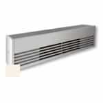 8-ft 4000W High-Density Aluminum Baseboard Heater, 500 Sq.Ft, 13651 BTU/H, 480V, S.White