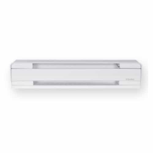 Stelpro 750W Electric Baseboard Heater, 100 Sq Ft, 2560 BTU/H, 277V, High Altitude, Off White