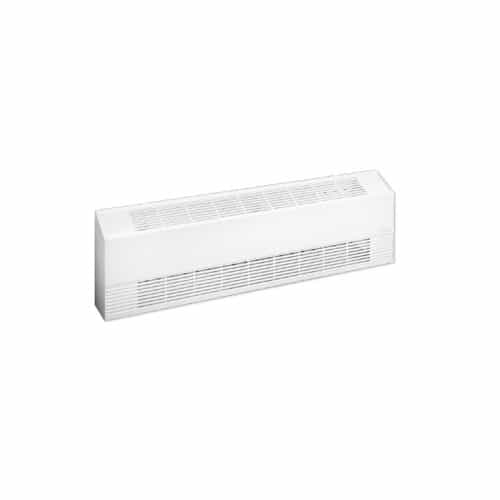 Stelpro 2400W Sloped Architectural Cabinet Heater, 600W/Ft, 480V, White