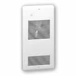 Stelpro 1500W Pulsair Wall Fan Heater w/ Single Pole Thermostat, 75 CFM, 5119 BTU/H, 120V, White