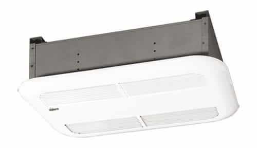 Stelpro 500W Air Curtain Ceiling Fan Heater, 60 CFM, 1706 BTU/H, 120V, Soft White