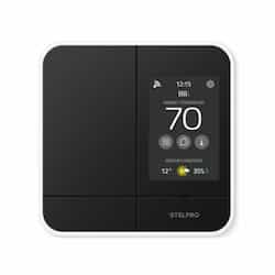 Stelpro 4000W Zigbee Smart Programmable Controller Thermostat, 240V, Black