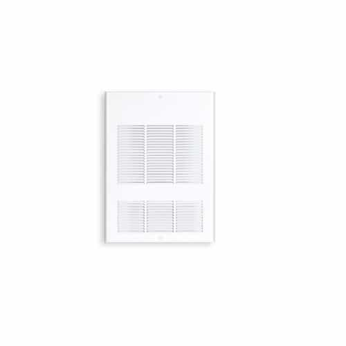 Stelpro 2000W Wall Fan Heater w/ Built-in Thermostat and Disconnect Switch, Single, 240V, White