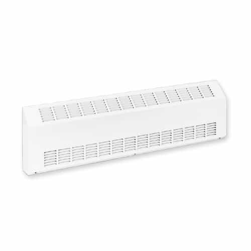 Stelpro 1750W Sloped Commercial Baseboard Heater, Standard, 480V, White