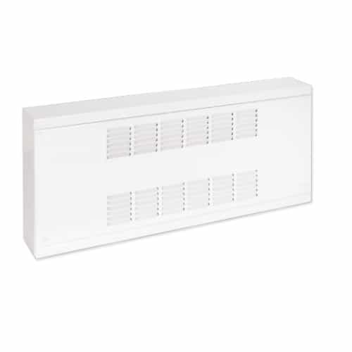 Stelpro 1600W Commercial Baseboard Heater, Medium Density, 480V, White