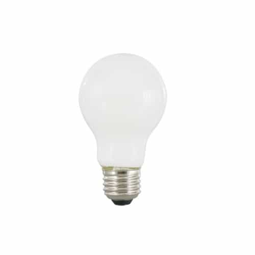 LEDVANCE Sylvania 8W Natural LED A19 Bulb, Dim, E26, 800 lm, 120V, 5000K, Frosted, Bulk