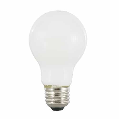 LEDVANCE Sylvania 8W LED A19 Bulb, E26, 90 CRI, 800 lm, 120V, 3500K, Frosted