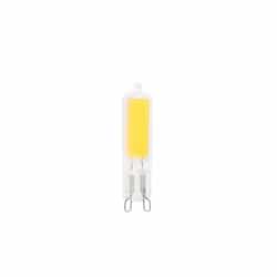 LEDVANCE Sylvania 3.5W LED T6 Bulb, Dimmable, G9 Bipin, 350 lm, 120V, 3000K, Clear