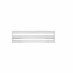 1-ft x 4-ft 150W LED Linear High Bay Fixture, 19200 lm, 4000K, Wide