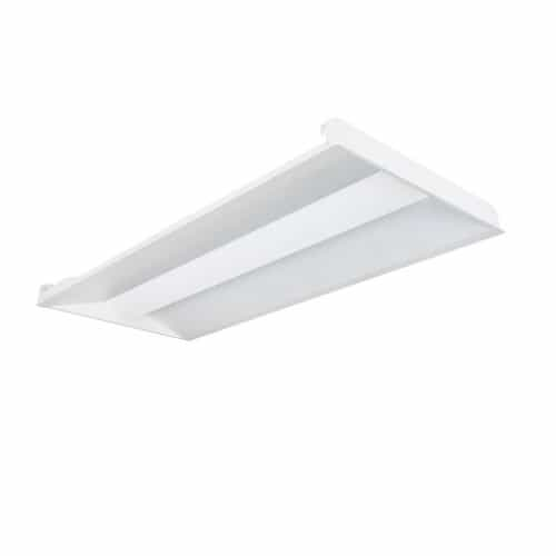 LEDVANCE Sylvania 45W 2X4 LED Troffer w/ Battery Backup, 0-10V Dim, Lumen Selectable, 120V-277V, 5000K