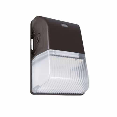 LEDVANCE Sylvania 15W LED Wall Pack & Photocell, 1950 lm, 120V-277V, Selectable CCT, BRZ