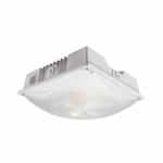 8-in 20W Canopy Square Light, CCT Selectable, 120-277V, Dimmable