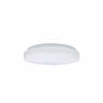 LEDVANCE Sylvania 15W 11-in Flush Drum Fixture, 100W Inc. Retrofit, Dim, 1000 lm, 3000K, White