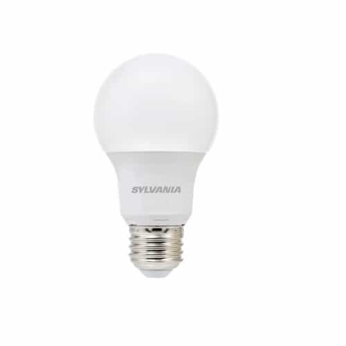 LEDVANCE Sylvania 8.5W LED A19 Bulb, 60W Inc. Retrofit, E26, 800 lm, 2700K, Frosted