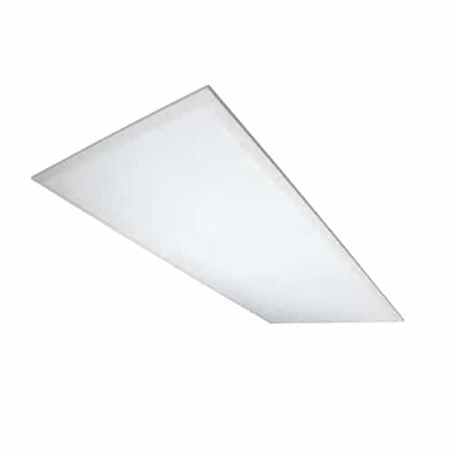 TCP Lighting 46W 2x4-ft LED Troffer Panel w/Back Light, Dimmable, 5200 Lumens, 3000K, Frosted