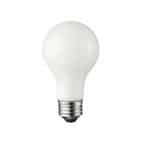 TCP Lighting 8W LED A19 Bulb, Dimmable, E26, 800 lm, 120V, 5000K, Frosted