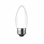 TCP Lighting 3W LED B11 Bulb, Dimmable, E26, 250 lm, 120V, 3000K, Frosted