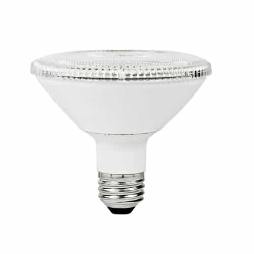 TCP Lighting 9W LED PAR30 Bulb, SMD, Dimmable, 120V, 720 lm, 2700K