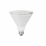 10W LED PAR38 Bulb, SMD, Dimmable, 120V, 1100 lm, 3000K