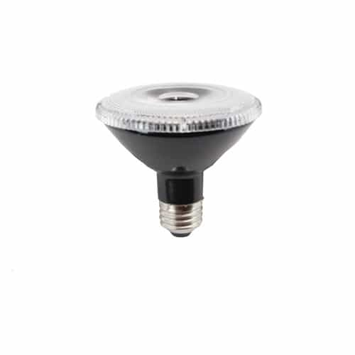 TCP Lighting 10W PAR30 Bulb, 2700K, Spot, Black, Dimmable