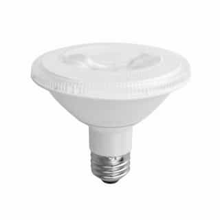 TCP Lighting 12W LED PAR30 Bulb, Short Neck, Dimmable, 90 CRI, 3000K, White