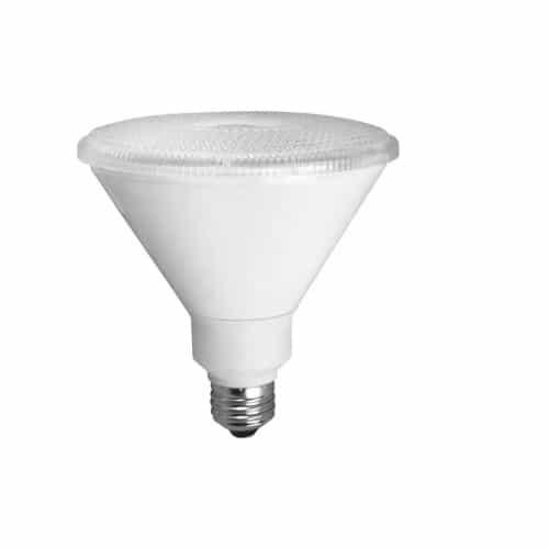 TCP Lighting 18.5W High Output LED PAR38 Bulb, Narrow Flood, Dimmable, 1500 lm, White