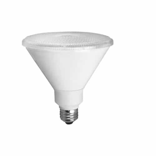 TCP Lighting 17W High Output LED PAR38 Bulb, Spot Light, Dimmable, 3000K, White