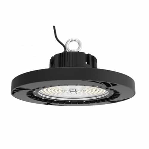 TCP Lighting 100W LED UFO High Bay, 250W HPS Retrofit, 0-10V Dimmable, 14000 lm, 120V-277V, 4000K