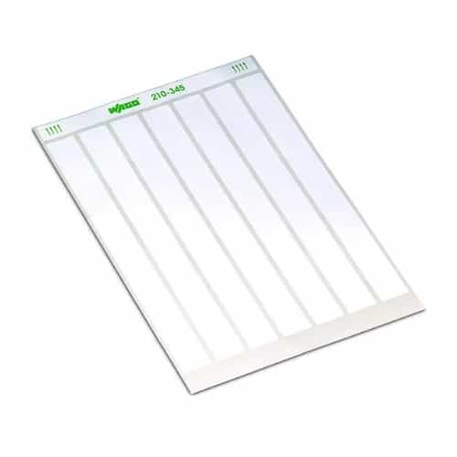 Wago 9.5mm x 25mm Labels for Laser Printer, White