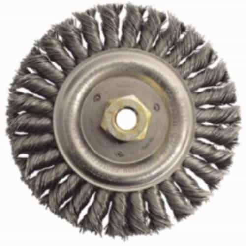 Weiler Carbon Steel Stringer Bead Wheel, 9000 RPM