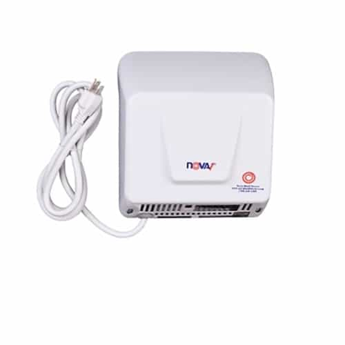 World Dryer 1000W Plug-in Hand Dryer, Wall Mounted, Nova 1 Series, 120V