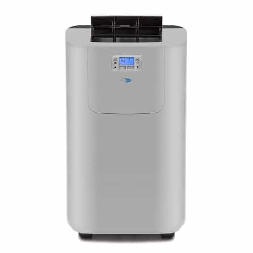 Whynter 16-in 1200W Portable Air Conditioner, 12000 BTU/H, 115V, Silver