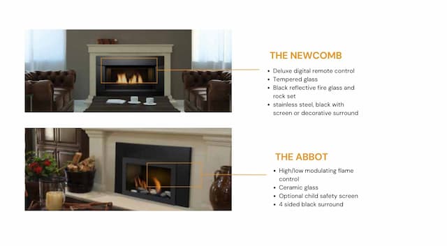 gas fireplace inserts