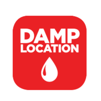 Damp Location Rated