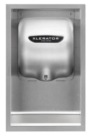 Xlerator in a Recessed Kit